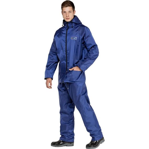Костюм влагозащитный Poseidon-КБР полиэфир с ПВХ покрытием синий