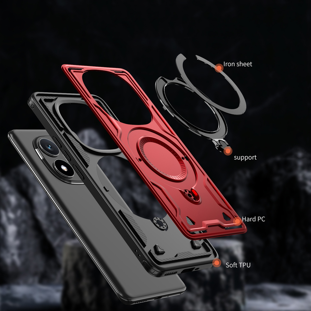 Чехол Magneto Case с кольцом для Xiaomi Redmi Note 14 Pro+