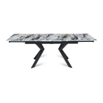 Стол раскладной Bridge (140+40+40), керамика глянцевая Cold Jade