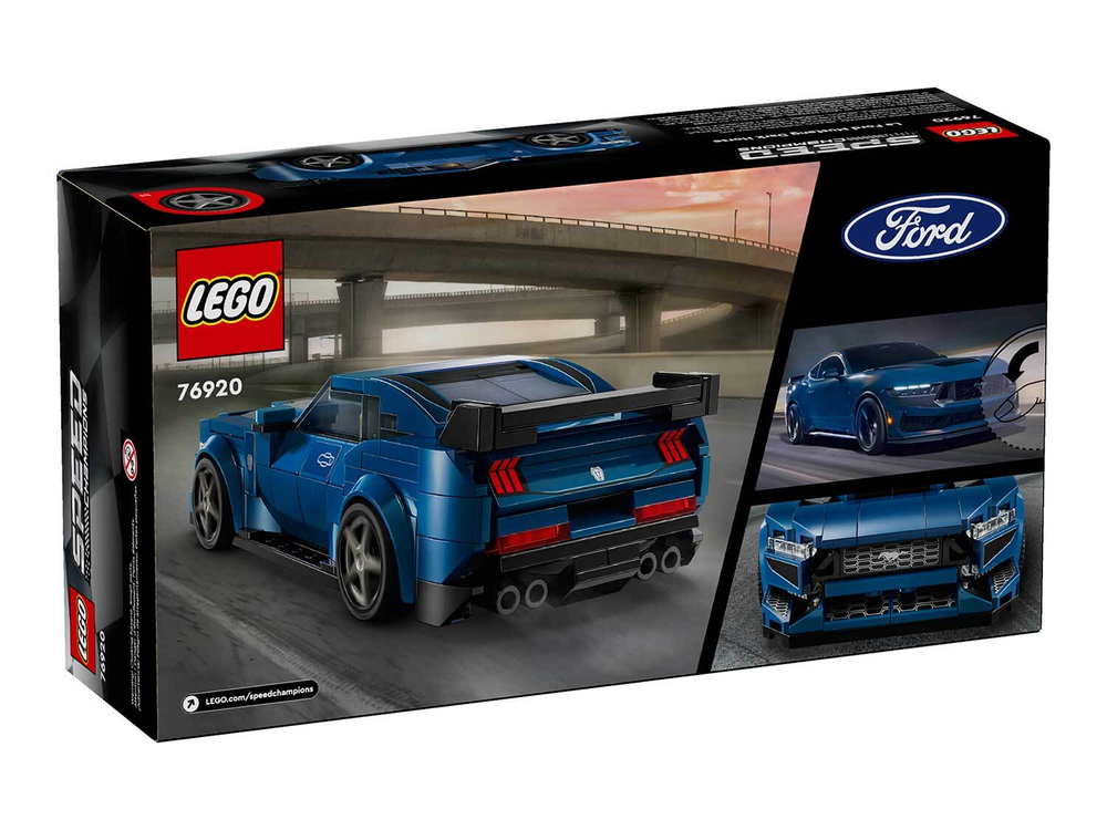 LEGO Speed Champions 76920 «Спортивный автомобиль Ford Mustang Dark Horse» — мощь и стиль