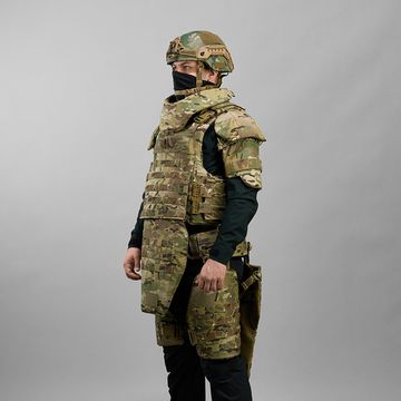 Бронежилет Штурмовой Атлант 500D (с поясом) multicam Atlant Armour