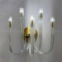 Бра Cloyd AEDA W5 / шир. 35 см - латунь (арт.20479)