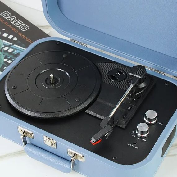 Qrammofon Retro RP-05 mavi