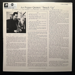 Art Pepper Quintet ‎– Smack Up (США 2009г.) 2х12", 45 RPM