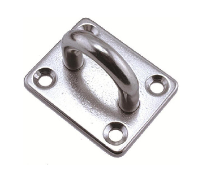 Серьга с прямоугольным основанием 8мм, Marine Rocket