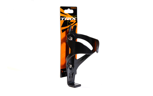 Держатель фляги TRIX, крепление на раму, пластиковый, черный (100)