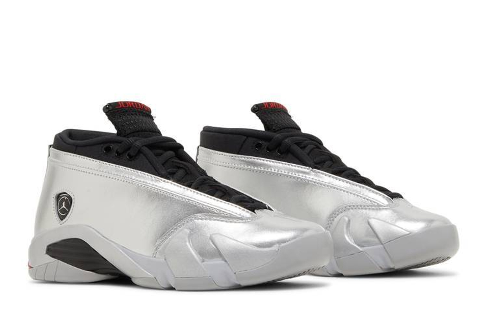 Кроссовки Jordan Air Jordan 14 Low "Metallic Silver" (Женская размерная сетка)