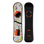 Сноуборд детский Snow Cat с облегчёнными креплениями, 95 см, цвет разноцветный