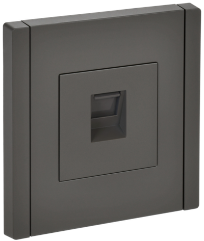 FORTE&PIANO Розетка компьютерная RJ45 кат.6 FP331 серый IEK