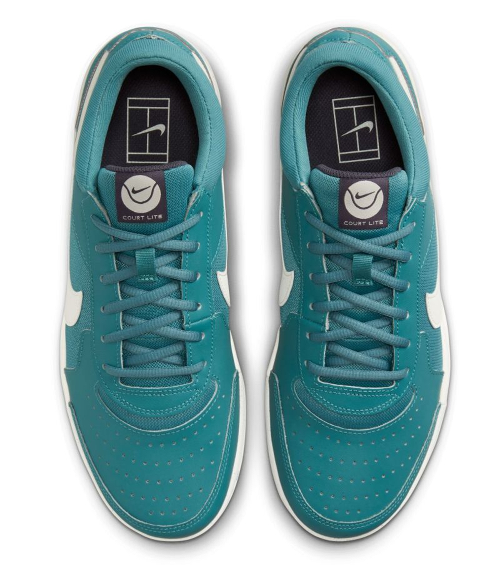 Мужские кроссовки теннисные Nike Zoom Court Lite 3 Clay - mineral teal/sail/gridiron