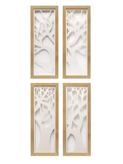 Панно на стену для интерьера 4 шт.