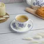 Пара кофейная 120 мл,коллекция "Sea Flower" P.L.