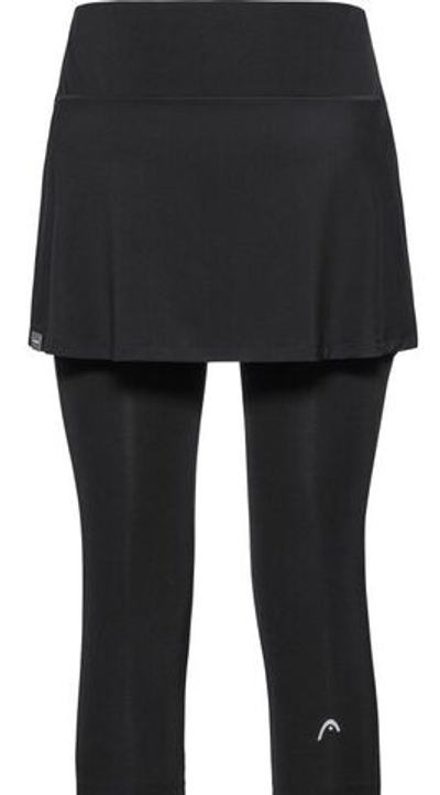 Теннисная юбка Head Club 3/4 Tights Skort - black