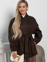 Пальто Мелания (горький шоколад) Б15185-5М LT Collection