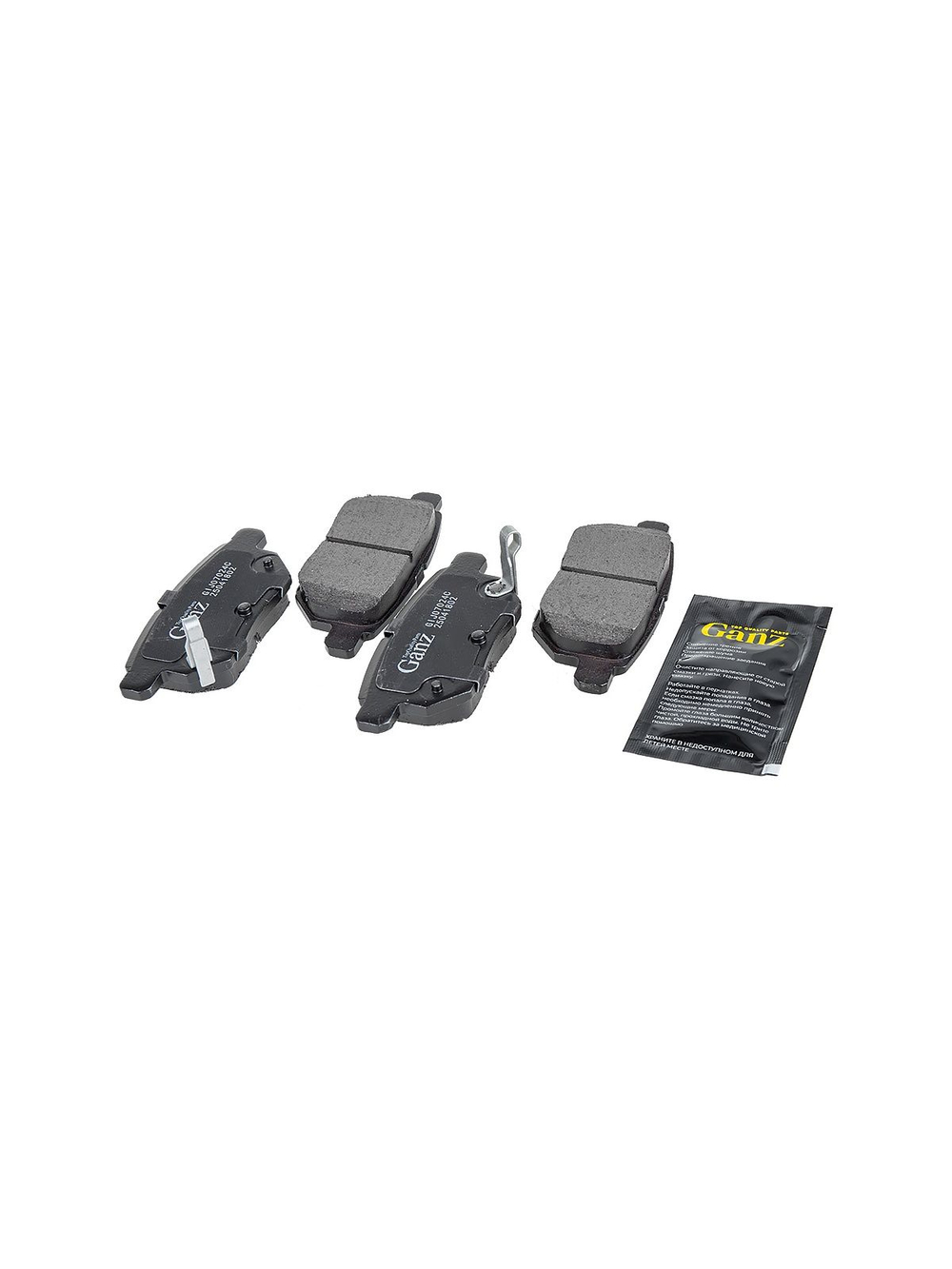 Колодки задние PRO-Line Ceramic TOYOTA COROLLA /AURIS 06- GANZ GIJ07024C