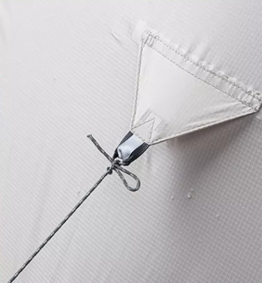 Палатка Naturehike Cloud Up Si 3-местная, алюминиевый каркас,снежная юбка, сверхлегкая, серо-красная