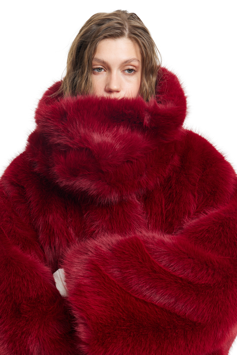 Шуба Old Money Red