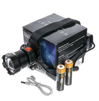 Фонарь налобный высокой яркости NGY HYD-T282-P160