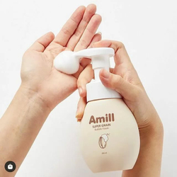 Amill Super Grain Bubble Foam пузырьковая пенка для умывания с зерновыми экстрактами