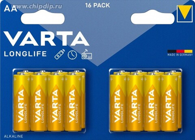 VARTA Longlife LR06/AA BL16 4106101716
