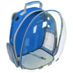 Рюкзак - переноска для животных «ЛЮБИМЫЙ БРО», цвет синий, 27*33*43см/до 7кг (Пакет и Лейбл)