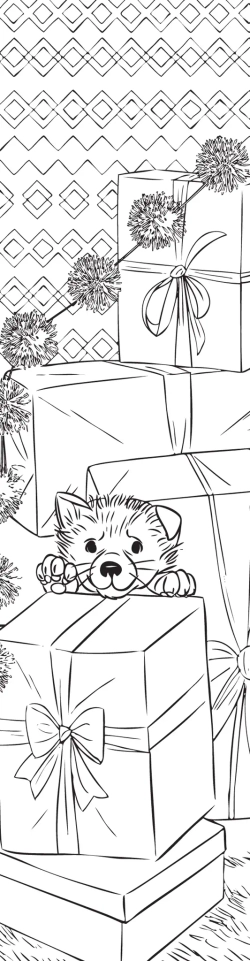 Hachette/ раскраска по номерам/ Marque-pages Bébés animaux