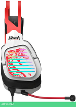 Наушники A4Tech Bloody G560 Naraka белый/красный