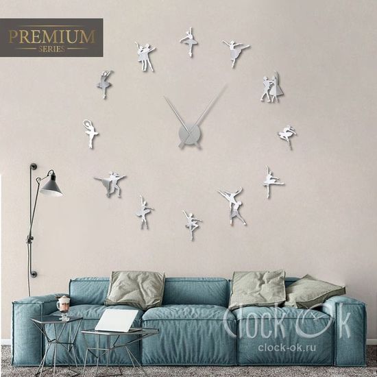 Настенные 3D часы Dance