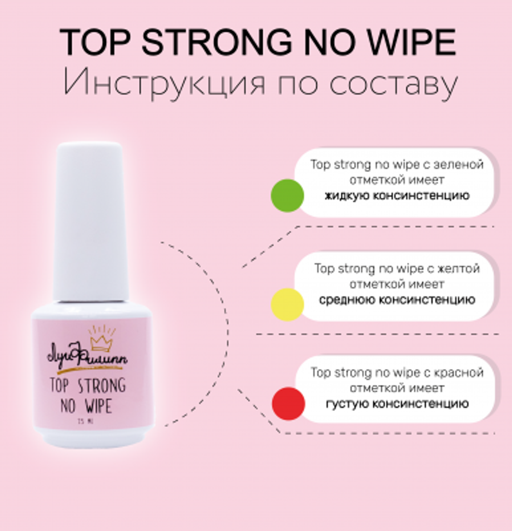 Луи Филипп Top strong no wipe #1 15 мл