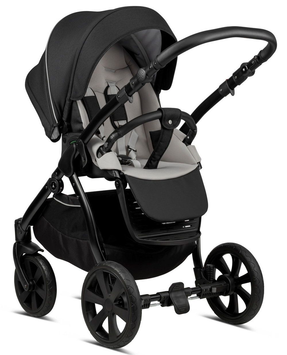 Детская коляска Noordi Fjordi 3 в 1 с автокреслом Terra Black 1132815 Black
