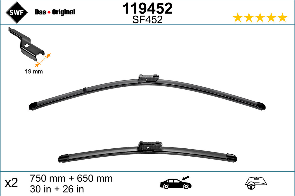 SWF - 119452-SWF - Wiper Blade