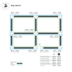 Коннектор питания LGD-4TR-CON-POWER-R-WH (C) (Arlight, IP20 Пластик, 3 года) 024715