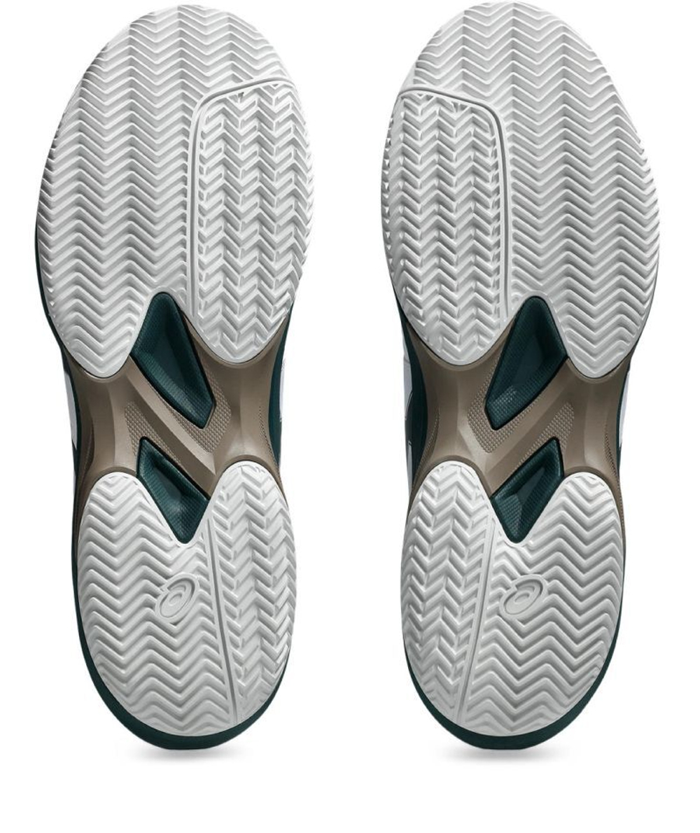 Мужские кроссовки теннисные Aasics Game FF Clay/OC - белый