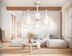 Подвесная люстра TR8012/5 WH белый E27*5 max 40W D600*385