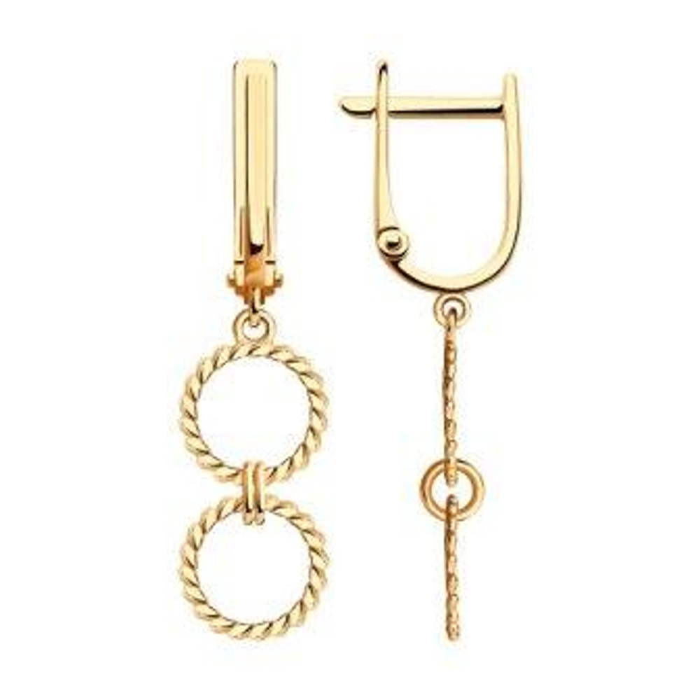 Серьги из золота