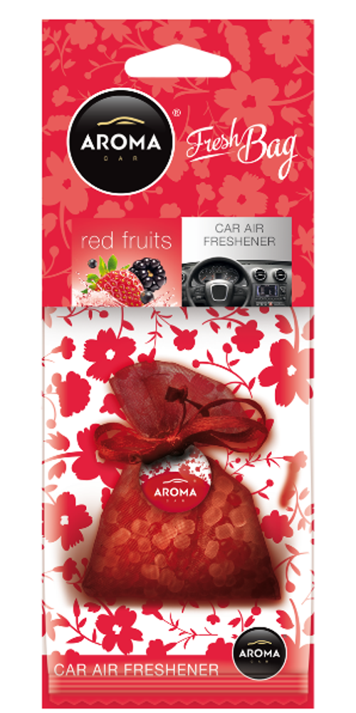 AROMA CAR FRESH BAG Ароматизатор воздуха мешочек Red Fruits(Красные фрукты)