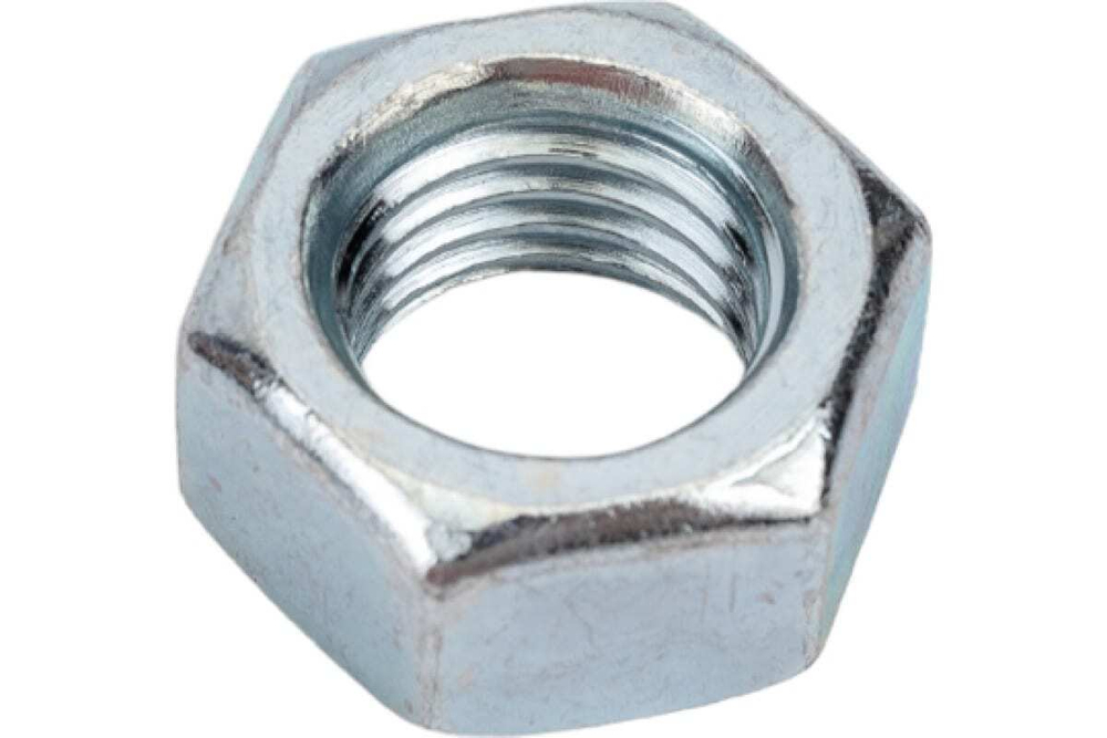 Гайка ЗУБР ГОСТ 5927-70, M16, 2 шт, кл. пр. 6, оцинкованная, 303556-16