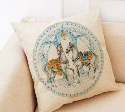 Наволочка декоративная, чехол на подушку 45х45 см, 1 шт