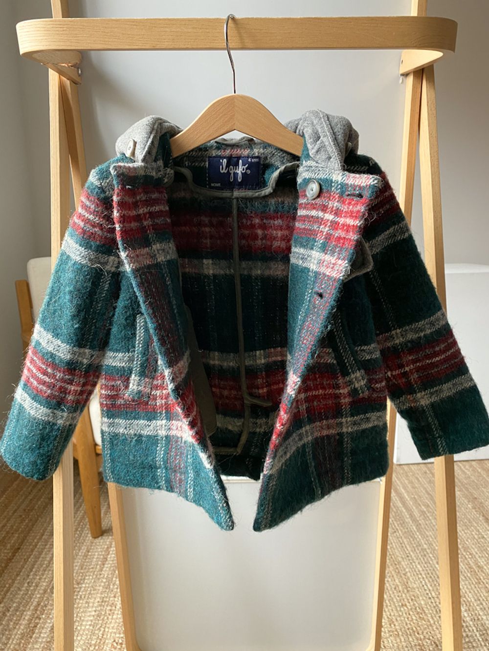 Шерстяное пальто Il Gufo, 104