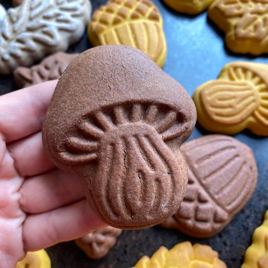 Пряничная форма Грибочек&листочек