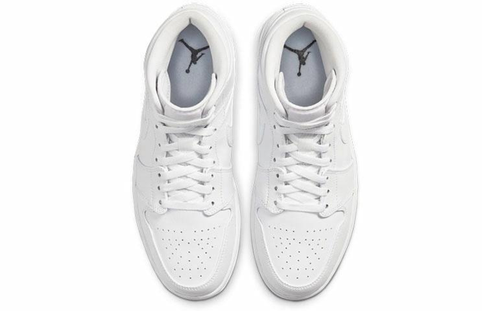 Кроссовки Jordan Air Jordan 1 Mid White 2020