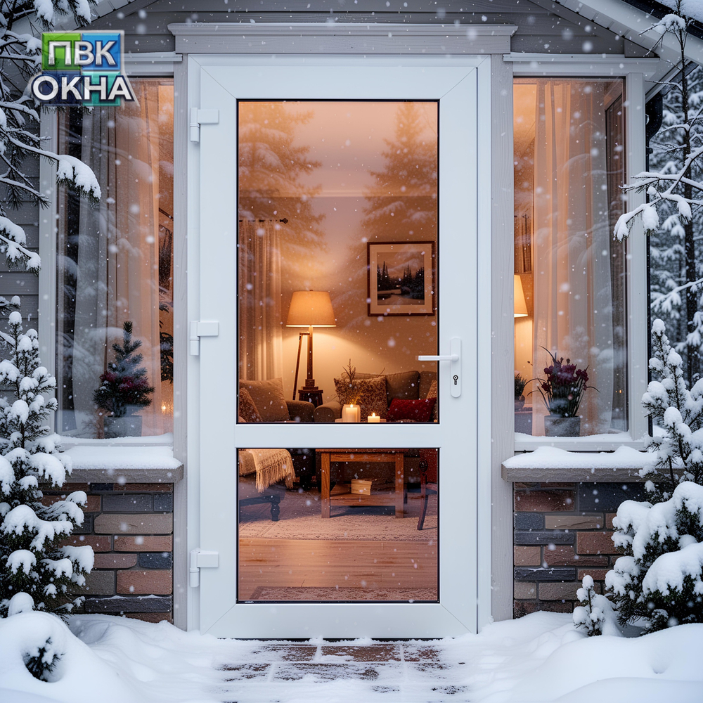 Пластиковая дверь входная KBE