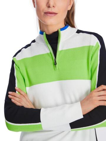 Marc Cain Джемпер в технике колор-блок