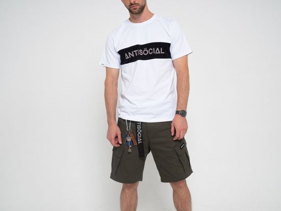 Футболка Antisocial Classic White (белый)