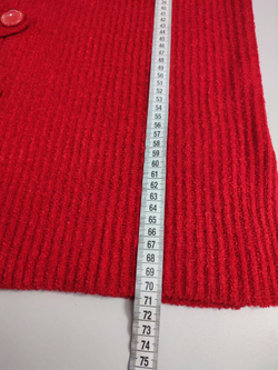 Кардиган красного цвета 52 размер