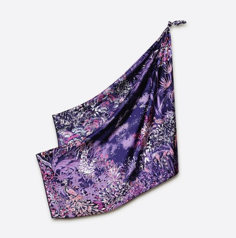 Платок 105х105 Petrusse Idylle Lilas