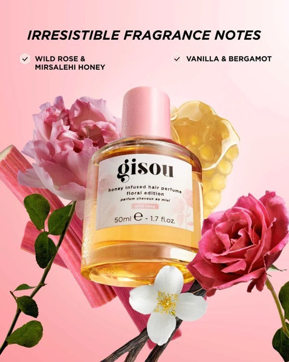 Парфюм для волос GISOU Honey Infused Hair Perfume Floral Edition 50 мл
