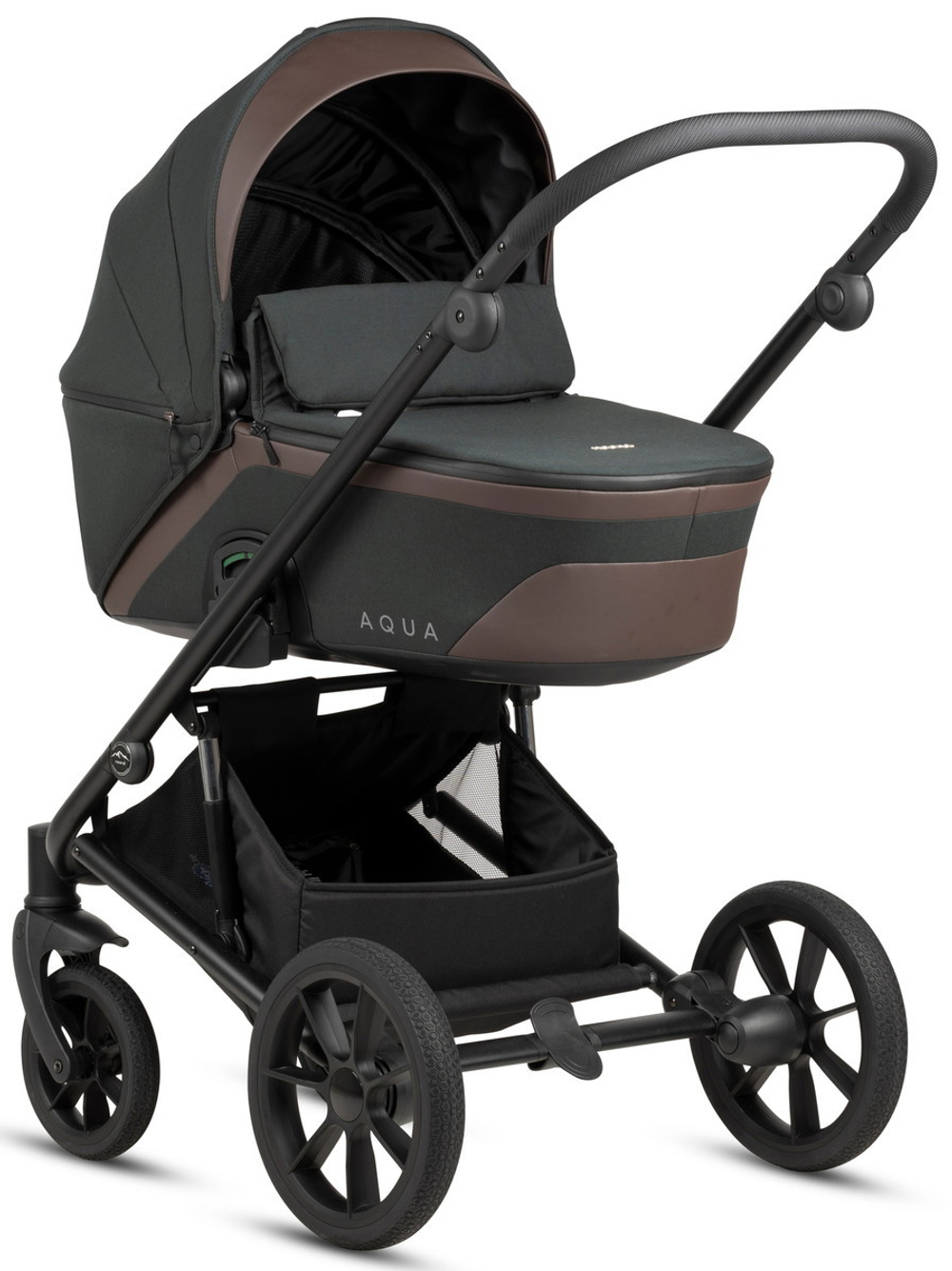 Детская коляска Noordi Aqua V2 3 в 1 с автокреслом Terra Edusky Black 1482619 Forest Green