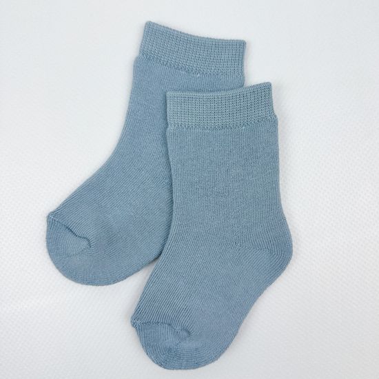 Носочки махровые, Пыльно-синий