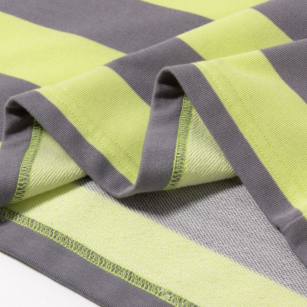 Толстовка YMKASHIX Two Strips Лимонный/Серый